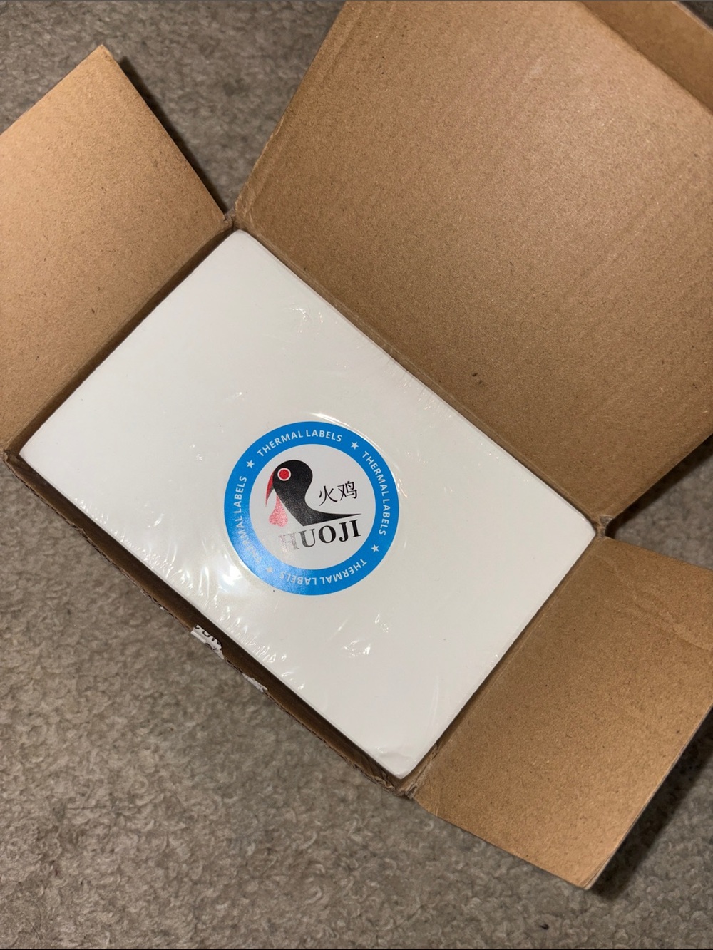 Thermal Label Rolls - White (Pack)